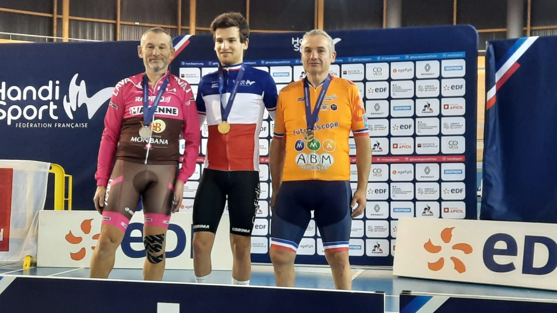 Médaille de bronze pour notre représentant.