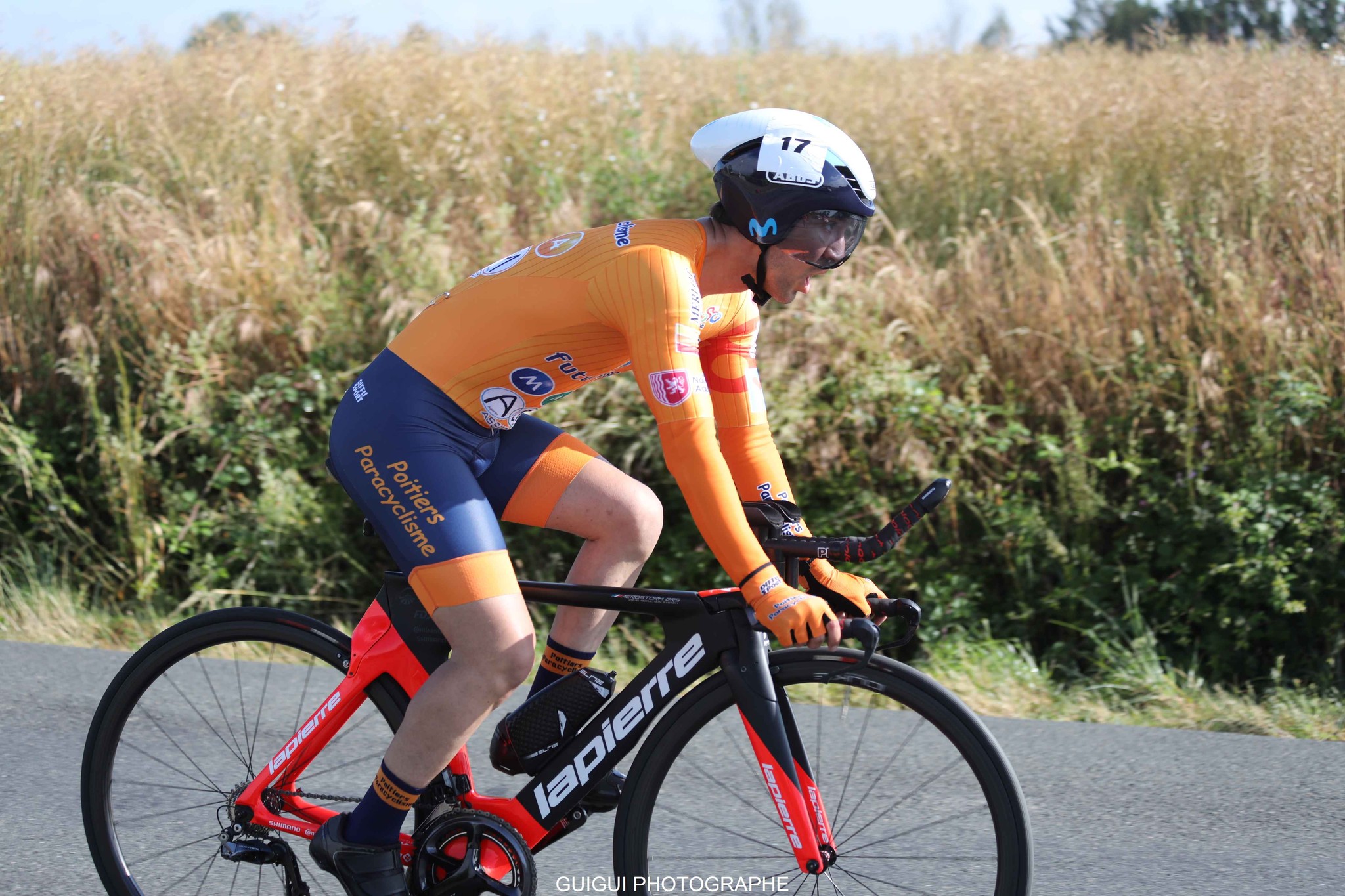 Contre la montre dans la campagne angevine