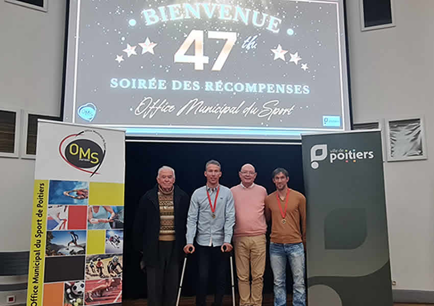 28 novembre 2024 : 47ème Soirée des récompenses de l'Office Municipale des Sports de Poitiers