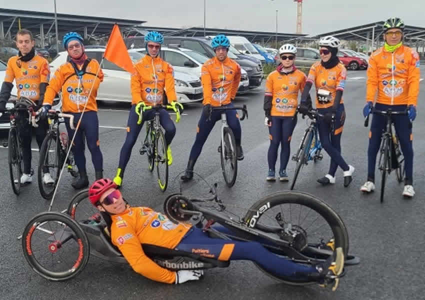 2025-11-20 Randonnée avec l’équipe féminine FDJ-SUEZ de la Vienne