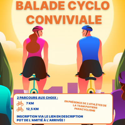 Affiche Balade Cyclo Conviviale Du 12 Mai 1